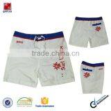 Cheap Price Custom Logo White Board Shorts / Mens Blank Beach Shorts thumbnail-1