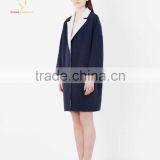 Woven Loose Cashmere Wool Winter Women Coats thumbnail-4