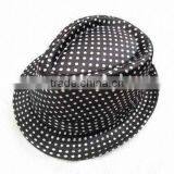 Fashionable Polyester/Cotton Fedora Hat With Spot Printing thumbnail-1