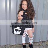 S17442A Summer Style Girls Fashion Casual Set Children Clothing Outfits thumbnail-1