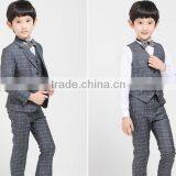 New Style Box Pattern Factory Price Boy Suit thumbnail-3