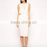 Origami Bow Drape Back Dress thumbnail-4