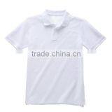 Cotton Polo t Shirt in Pique Cotton Mash thumbnail-1