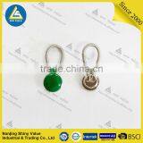Silver Color Spring Type High Tension Metal Button Collar Extenders in Different Colors Crystal Mounted for Easy Fixing thumbnail-6