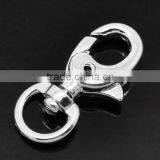 Silver Plated Lobster Swivel Clasps For Key Ring 31x15mm(1-1/4"x5/8"), Sold per Pack of 10,8seasons thumbnail-1