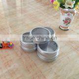 Mini Aluminium Round Can Tin With Transparent Window thumbnail-2