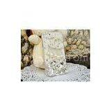 Pearl Butterfly Jewellery Apple Bling Bling IPhone 4 4s Cases Cell Phone Back Cover