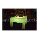 Mixed Color Bright Pub Furniture Large Square Illuminated Dining Table for Bar thumbnail-1