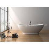 Stone Resin Bathtub Freestanding Bathtub thumbnail-1