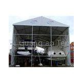 15x6m Outdoor Warehouse Tents , Temporary Boat Storage Shelters Aluminum Frame