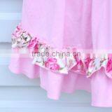 2016 Wholesale Girls Clothes Sleeveless Bow Romper Baby Girls Red Cotton Outfits thumbnail-3