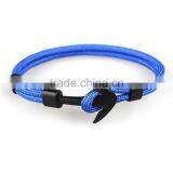 Anchor Wrist Band Nylon Nautical Rope Men Bracelet thumbnail-5