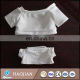 Plain Sublimation Polyester T-shirts for Toys Mini T-shirts 100% Polyester T-shirt for Bears thumbnail-4