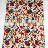 Hand Block Cotton Print Fabric 100% Cotton Handmade Indian Natural