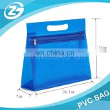 Custom Zippered Wholesale Waterproof High Quality Clear PVC Travel Cosmetic Toiletry Bag