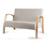 Cheap Affordable North Europe Style Living Room Wood Sofa thumbnail-1