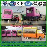 Motor Tricycle Mobile Fast Bus Snack Selling Street Food Cart thumbnail-3