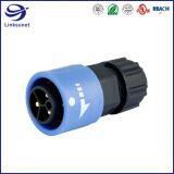 Push Lock Type Solder Male Connector & Female Pin IP67 Wire Harness for Motion &Control, Inverters and Robotics