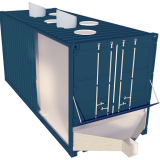 30ft PE Film Dry Bulk Container Liner