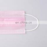 Disposable Adult Printed Pink 3 Ply Face Mask Cotton thumbnail-5