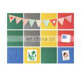 Factory Supply Customized Size Felt Hexagon Wall Board Sticker thumbnail-2