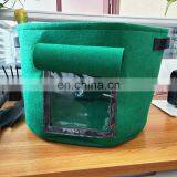 Custom Transparent Window Plant Felt Grow Bags With Handles thumbnail-1
