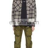 DiZNEW Wholesale Long Cargo Big Pocket Cotton Blank Pants Men thumbnail-4