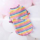 Spring Autumn Colorful Vest Small Cat Puppy Dog Fashions Pet Clothes thumbnail-3