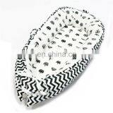 Baby Lounger, Baby Nest Super Soft 100% Cotton and Breathable Newborn Baby Lounger thumbnail-5