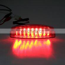 Red LED Motorcycle ATV Rear Tail Brake Light For 50 70 110 125cc ATV Quad Kart TaoTao Sunl Chinese Motorcycle Light thumbnail-3