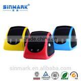 SINMARK Two in One 80mm Small Portable Thermal Printer Bill Printer Mobile Label Printer