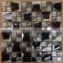 New Design New Building Material Bathroom Wall Decoration Crystal Glass Mosaic Wall Tile
