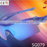 New Style x High Pointed Unisex Women Men Square Sports Camera Sunglasses thumbnail-1