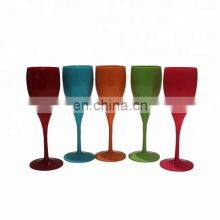 Plastic Wine Cups Drinking Plastic Cocktail Stemware Cup