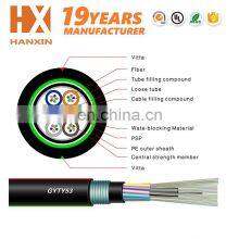 Wholesale 48 64 72 96 112 144 Core GYTY53 Outdoor Single Mode Fiber Optic Cable From 19 Years Factory Hanxin thumbnail-5