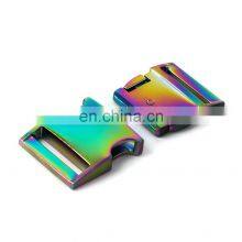 Custom Name Safety Belt Buckles Logo Side Quick Release Buckles Rose Gold Metal Eco-friendly Lead Free and Nickle Free thumbnail-5