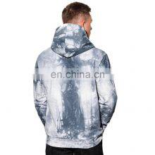 Wholesale Custom Logo Mens Hoodie Pullovers 100% Cotton Plain Hoodie Men Vintage Style Heavyweight Oversized Hoodie thumbnail-2