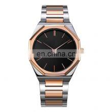 Rose Gold Custom Logo Watch Waterproof Men Wristwatch Brand Your Own Luxury OEM Watch Relojes Hombre Relogio Masculino thumbnail-2