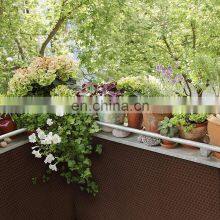 Rattan Balcony Screen Privacy Cover Mat PE 100 cm (Anthracite, Green, Brown, Beige) 1500g / m2 thumbnail-4