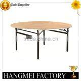 China Factory Supply Wood Folding Table for Canteen thumbnail-1