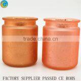 Antique Matte Wedding Candle Jars Vases Scented Candles Votives in Gold Mercury Candle Warmers Wholesale Wedding Centerpieces Quality Choice