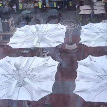 Intelligent Automatic Upgrade Membrane Structure Outdoor Landscape Umbrella thumbnail-5