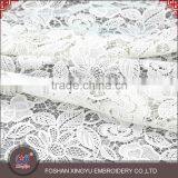 Professional OEM/ODM Manufactur Japanese Voile Cutwork Embroidery Polyester Lace Fabric Designs thumbnail-2