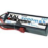 High-Rate Battery 3000mAh 7.4V for Airplane and Boat Models thumbnail-2
