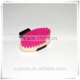 Plastic Horse Grooming Brush With Non-slip Strap thumbnail-1