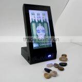 Desktop 7 Inch LCD Screen Coffee House Advertising Wireless Phone Charger Device With Three USB thumbnail-5