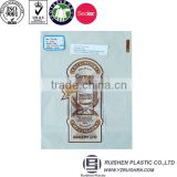 Recyclable pe plastic bread bag with printing