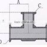 KF50 Type Vacuum Tee thumbnail-3