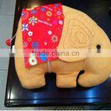 Stuffed Elephant Top Fabric Soft Toy thumbnail-1