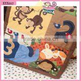 2016 New Fashion 100%Cotton Crib Bedding Set Monkey Family Baby Bedding Set thumbnail-3